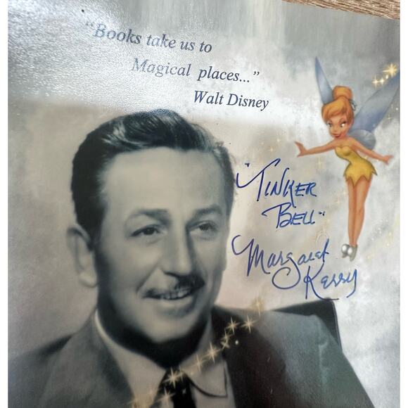 Authentic Disney|Tinkerbell|Signed Autograph Margarot Kerry - Picture 3 of 8